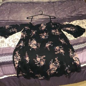 Black floral dress❤️